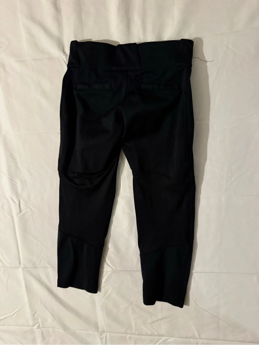 Nike Black Women's softball pants with White Swoosh